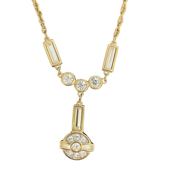 Swarovski Necklace Earring Set Sophisticated Elegant Wedding Special Occasion - Picture 9 of 14